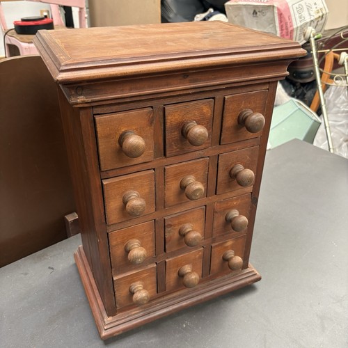 Vintage wooden apothecary - wooden,