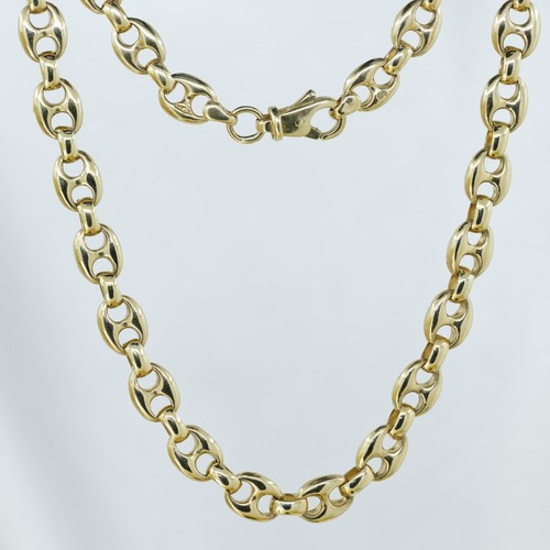 Heavy 9ct yellow - heavy, mariner