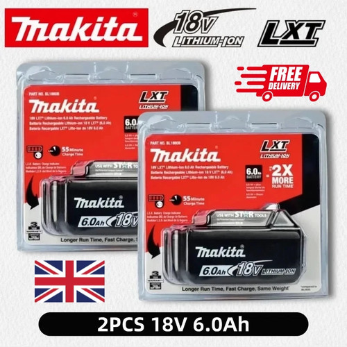 Makita 6ah 18v li - 2x,