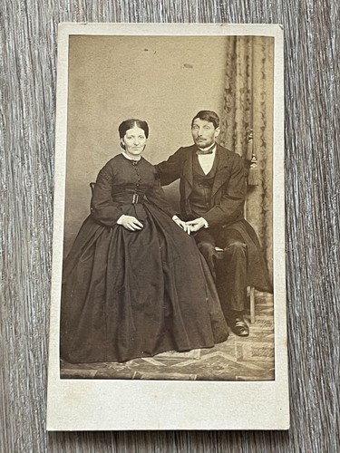 Victorian cdv photo husband - photo,