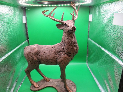 Frith sculpture red deer stag - deer,