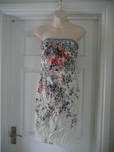 Monsoon dress strapless beaded - monsoon,