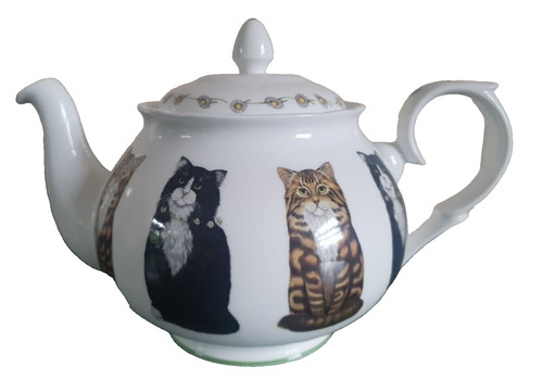 Michael vintage cats teapot - michael,
