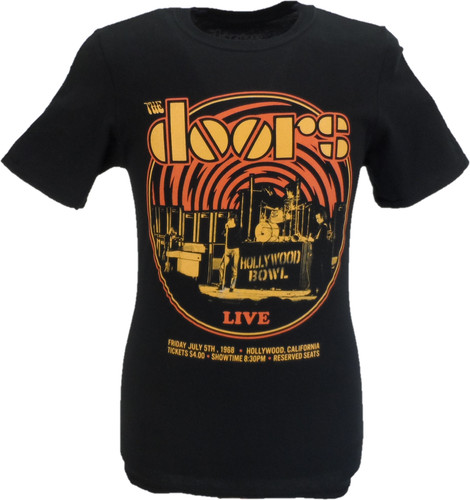 Mens black official the doors - black,