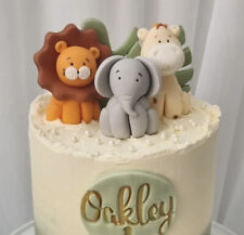 Animal cake toppers Edible