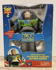 Buzz Lightyear Ultimate Talking Action Figure Toy Story 2 Working Disney Pixar