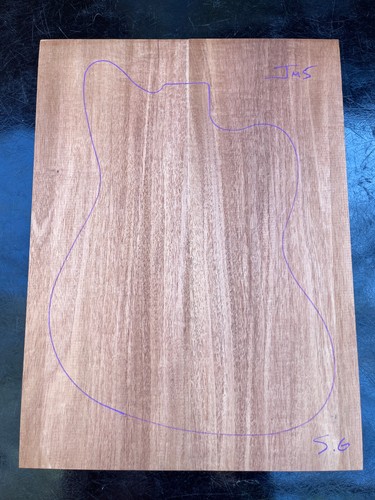 Genuine mahogany two piece - mahogany, two-piece