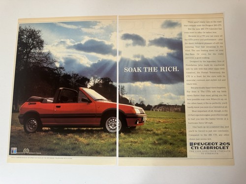 Original vintage peugeot 205 - vintage,