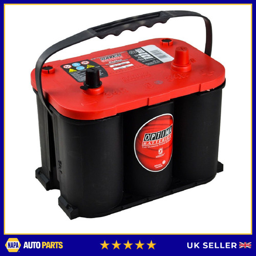 Optima red top - red, battery