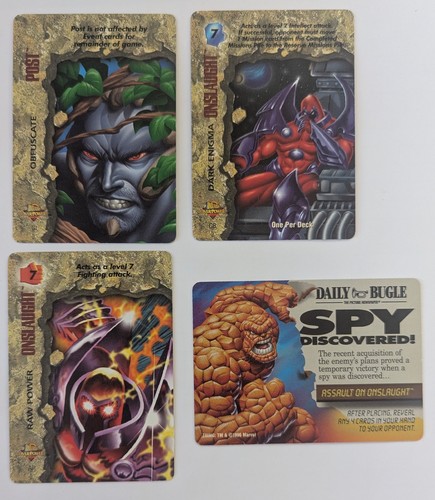 Lot marvel overpower - of, 4
