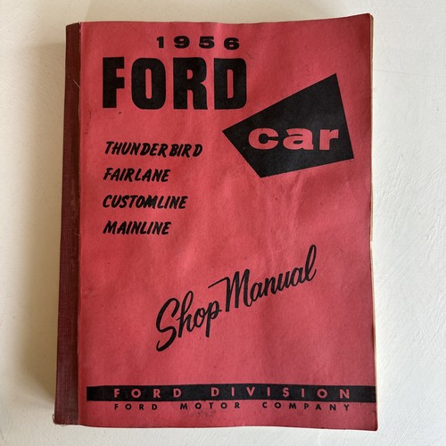 Vintage 1956 ford car shop - vintage,
