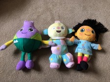 Moon and Me Soft Toy Bundle - Mr Onion, Pepi Nana & Colly Wobble. Hasbro 2017