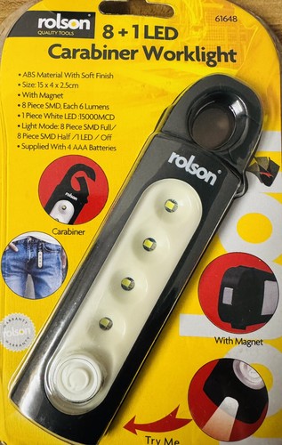 Rolson led carabiner work - rolson,
