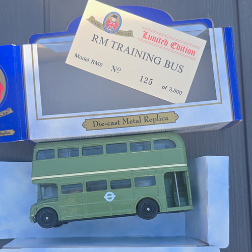 Oxford diecast training bus - oxford, rm