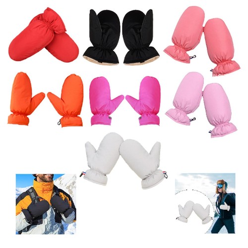 Down mittens ski - mittens, water