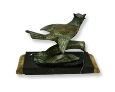 Art Deco cold painted bronze