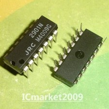 10 PCS NJM2901N DIP-14 NJM2901 2901N JRC2901 Single Supply Quad Comparator Chip 