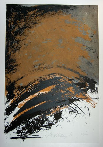 Manfred schling screen print - screen,