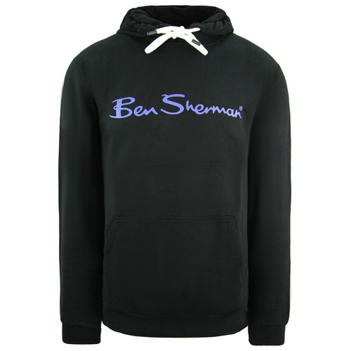 Ben sherman large logo hoody - ben,