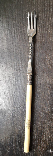 Vintage silver plate yellow - silver,