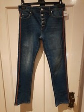 Pilcro and The Letterpress by Anthropologie Women's Jeans W 27 Blue 99% cotton 