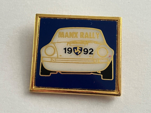 Isle man pin badge 1992 - pin,