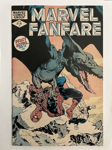 Marvel fanfare spiderman - #1,