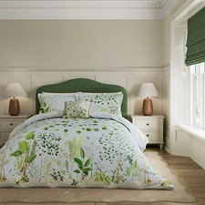 Sanderson Sycamore & Oak Duvet Cover Set Sky Blue