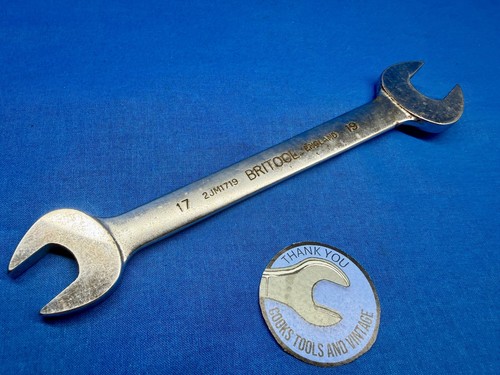 Britool 17mm 19mm spanner - britool,