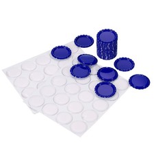 40 Set Bottle Caps for Crafts