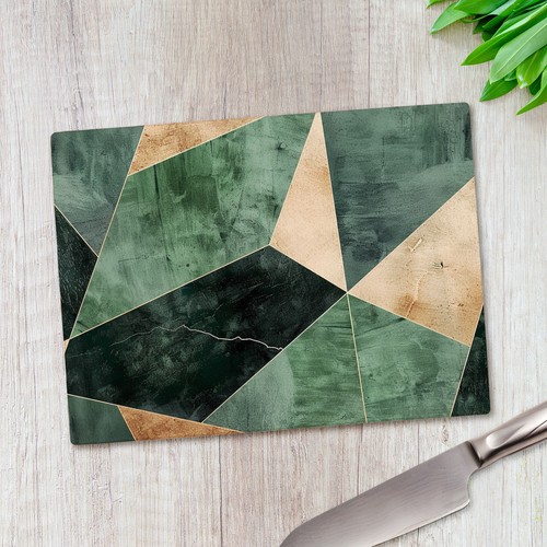 Green copper geom glass - geom,