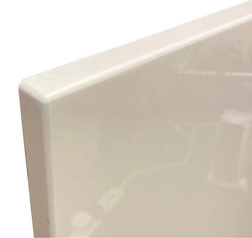 Gloss ivory cream - gloss, flat