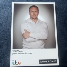 ITV Emmerdale Will Taylor Dean