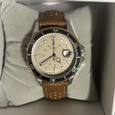 TIMEX Watch NAVI XL Tan Dial