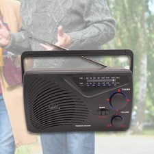 Portable Radio Transistor Radio Versatile  Traveling Large Speaker Easy to Use