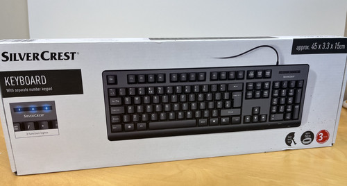 Silvercrest keyboard wired - silvercrest,