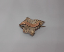 YPRES  Vine Leaf     WW1  sweetheart brooch    battlefield  souvenir