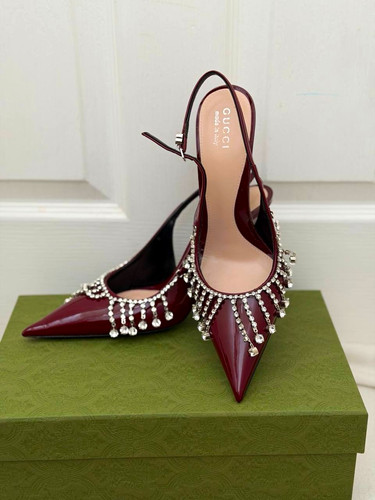 Gucci burgundy patent - gucci, leather
