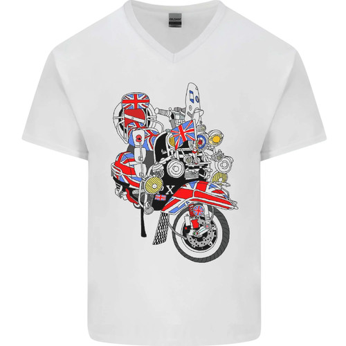Union jack mod scooter british - union,