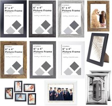 6x4 Photo Frame 4x6 Picture Frame Photo Frames 6" x 4" Photo Frame Small Frame