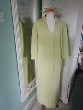 LUIS CIVIT CLASSIC SIMPLE AND STUNNING DRESS AND JACKET UK 16 EU46 MOTHER OF THE