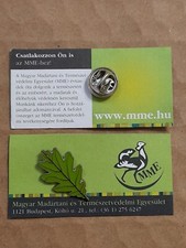 MME OAK LEAF Charity Pin Badge RSPB Interest