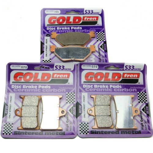 Goldfren brake pads front - front, &