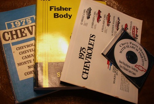 1975 chevrolet service manuals - 1975,