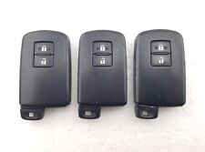 3 x TOYOTA AURIS / YARIS 2 Button Keyless Smart Key Fobs Job Lot - BA7EQ