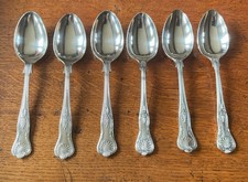 6 Vintage Silver Plated Kings