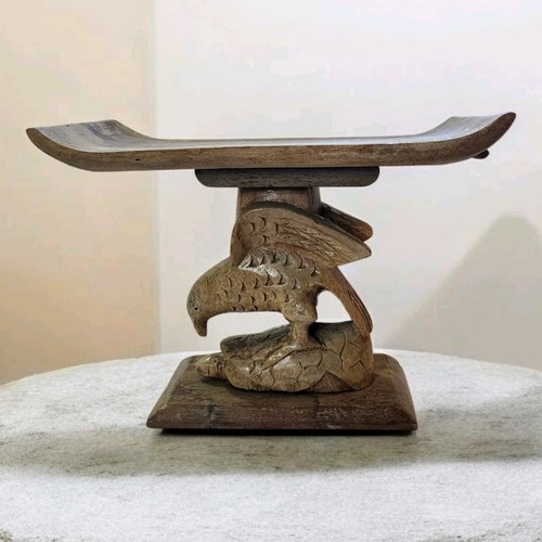Vtg african ghana ashanti wood - ashanti,