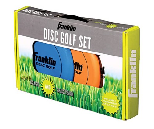 Disc frisbee golf - golf, set