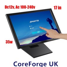 17" LCD Touch Screen Monitor VGA POS Cash Register System for Retail Restaurant