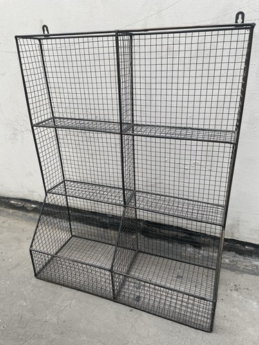 Vintage metal wire - wire, shelving